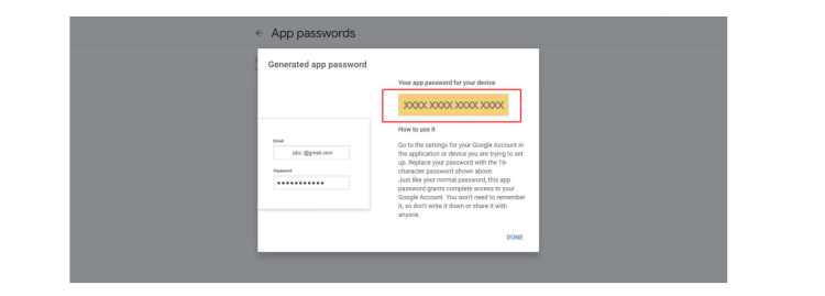 How To Get 16-Digit App Password