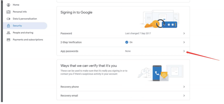 How To Get 16-Digit App Password